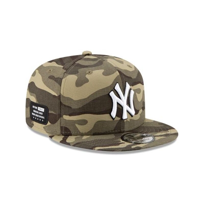 New York Yankees Gorra | New Era MLB Armed Forces Weekend 9fifty Snapback Cap Mexico - Verdes